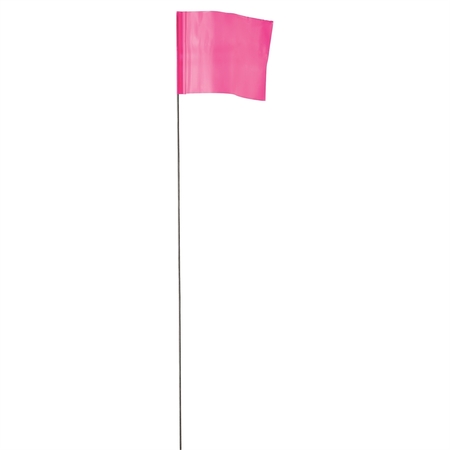 MILWAUKEE TOOL 2.5 in. x 3.5 in. Pink Flag Stakes 78-003